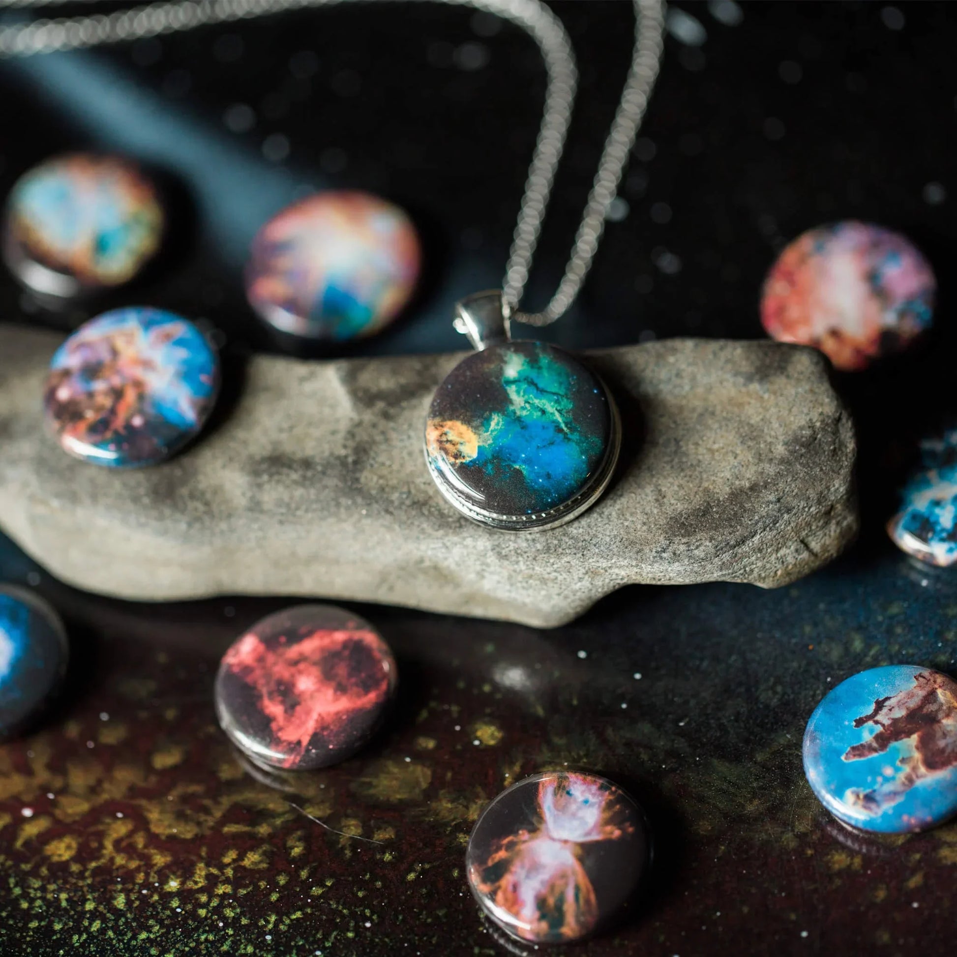 Interchangeable Nebula Necklace - minbolu -