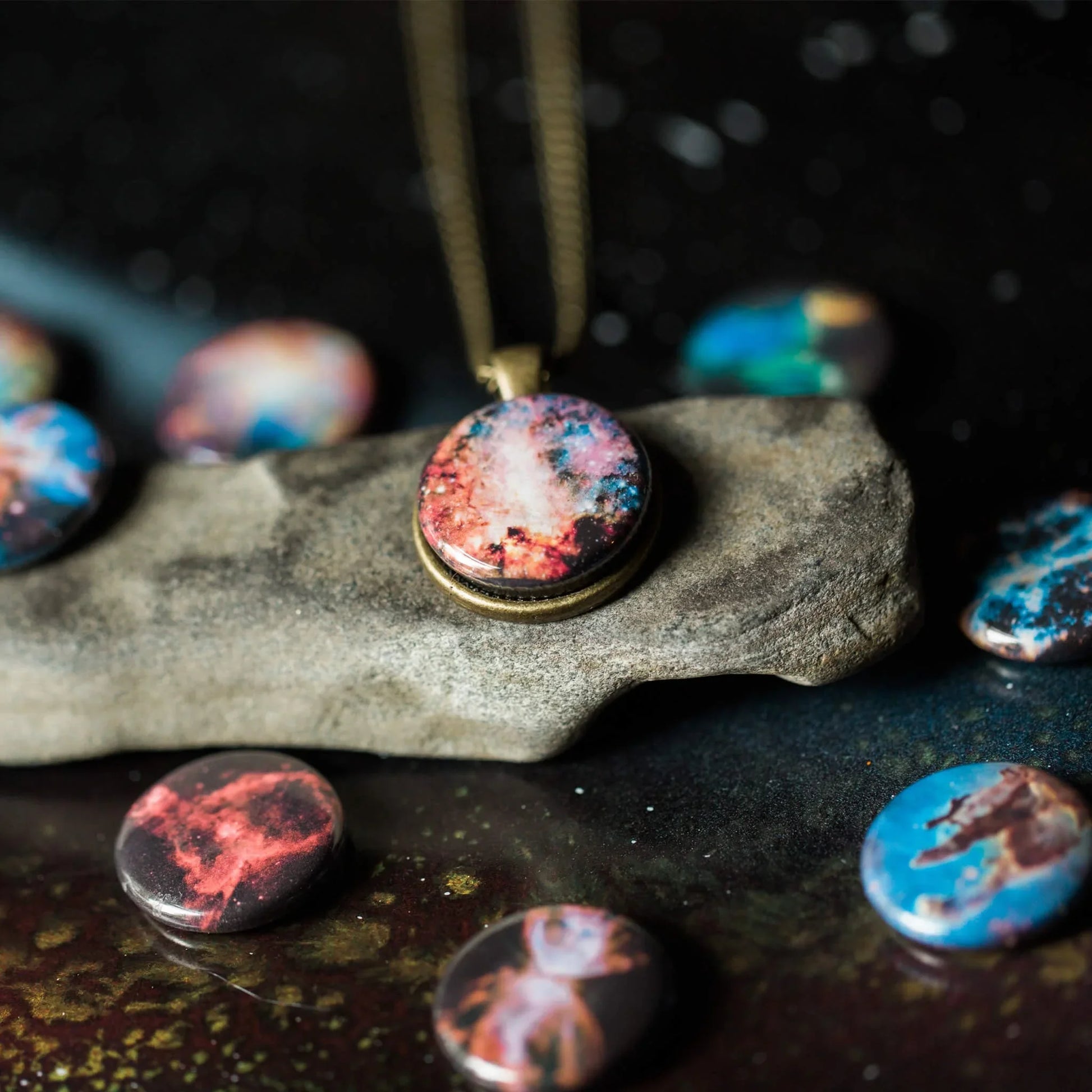 Interchangeable Nebula Necklace - minbolu -