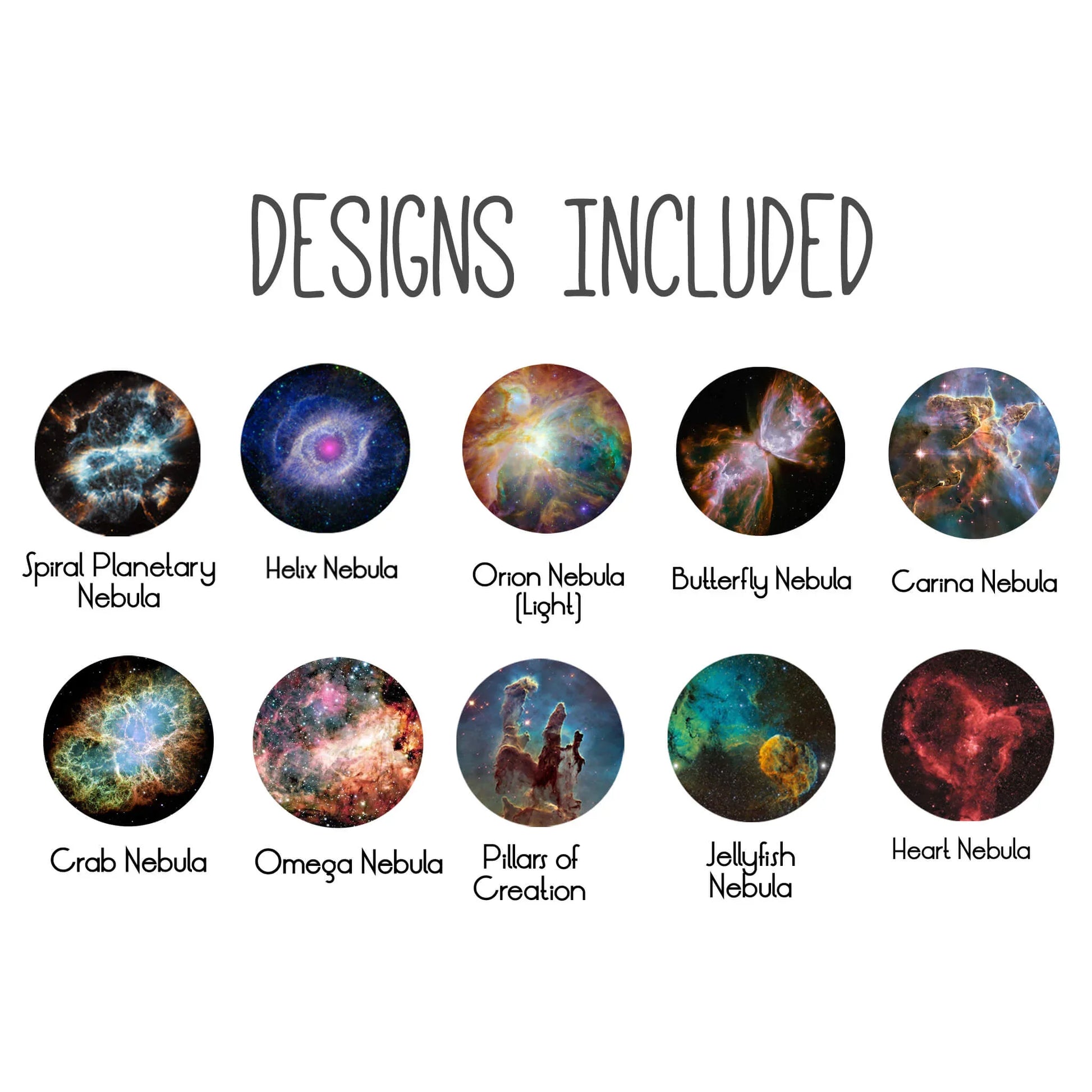 Interchangeable Nebula Earrings - minbolu -