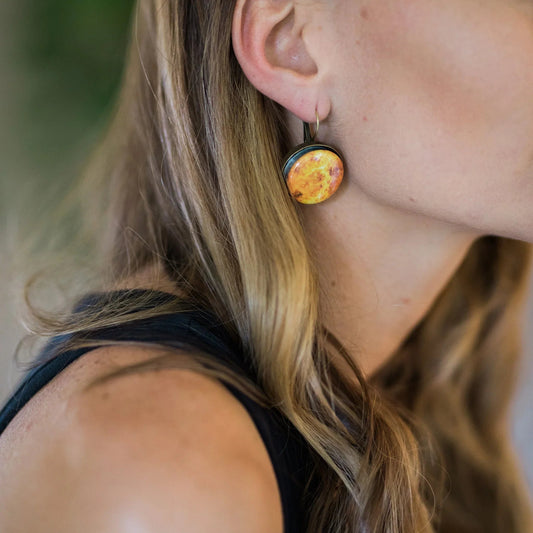 Interchangeable Solar System Earrings - minbolu -