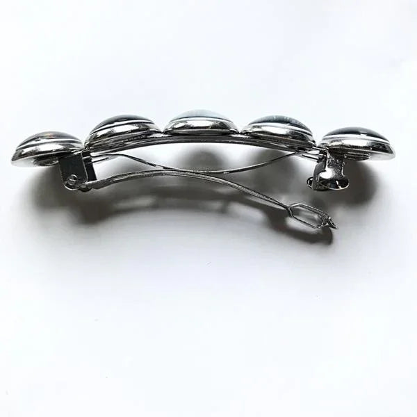 Galilean Moon Hair Clip Barrette - minbolu -