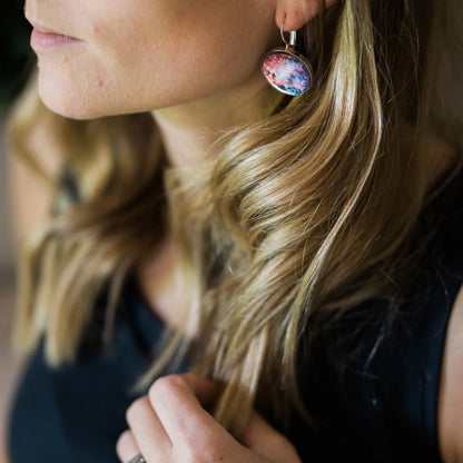 Interchangeable Nebula Earrings - minbolu -