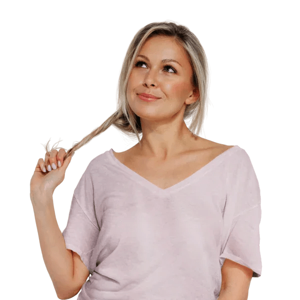 Mauve Casual V-Neck Top with Short Dolman Sleeves - minbolu -