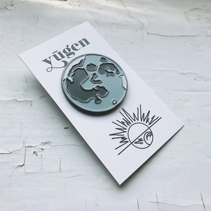 Moon Phases Enamel Pin Set of 5 - minbolu -