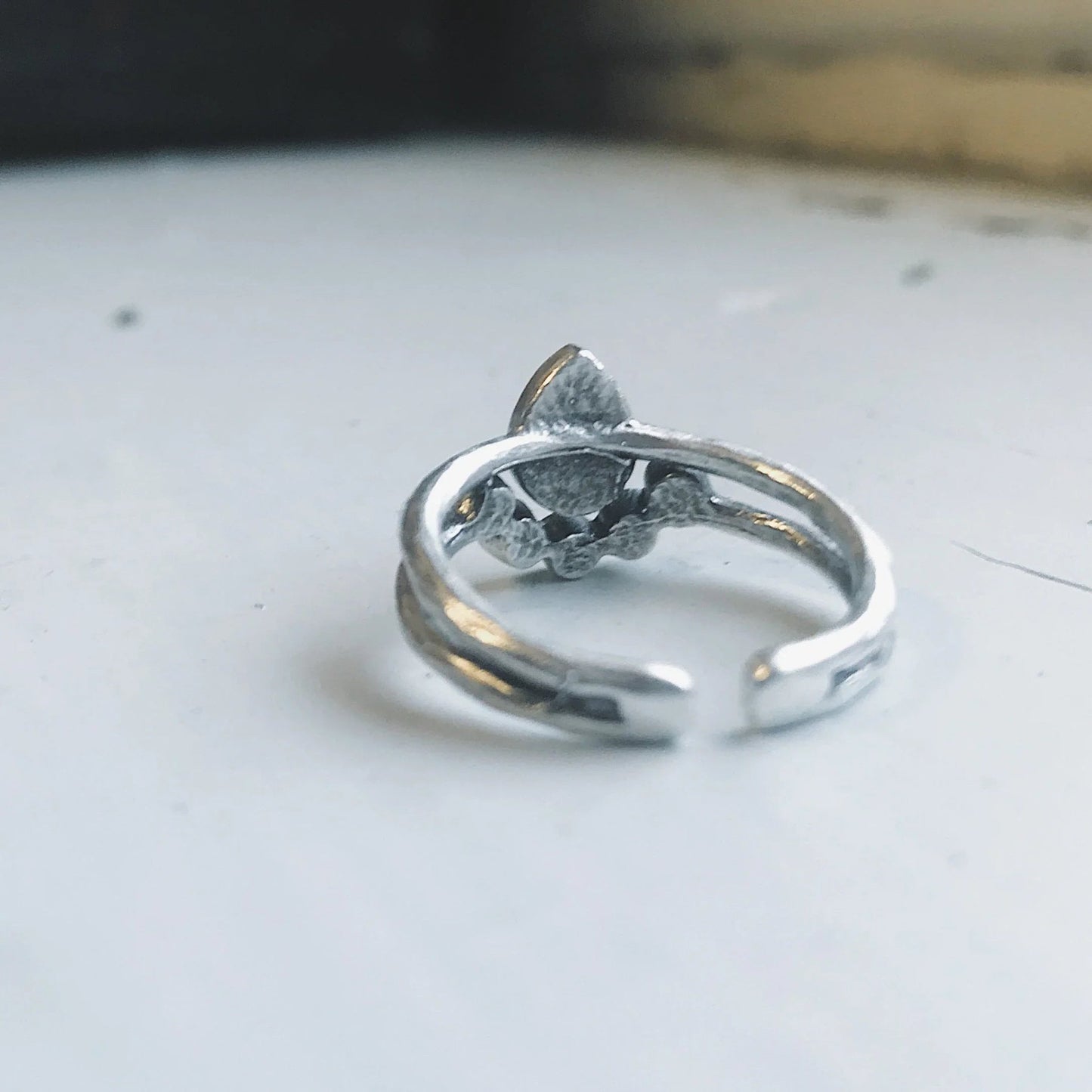 Moondrop Moonstone Ring - minbolu -