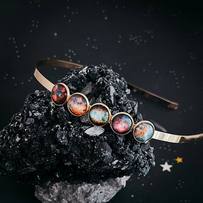 Nebula Rainbow Headband - minbolu