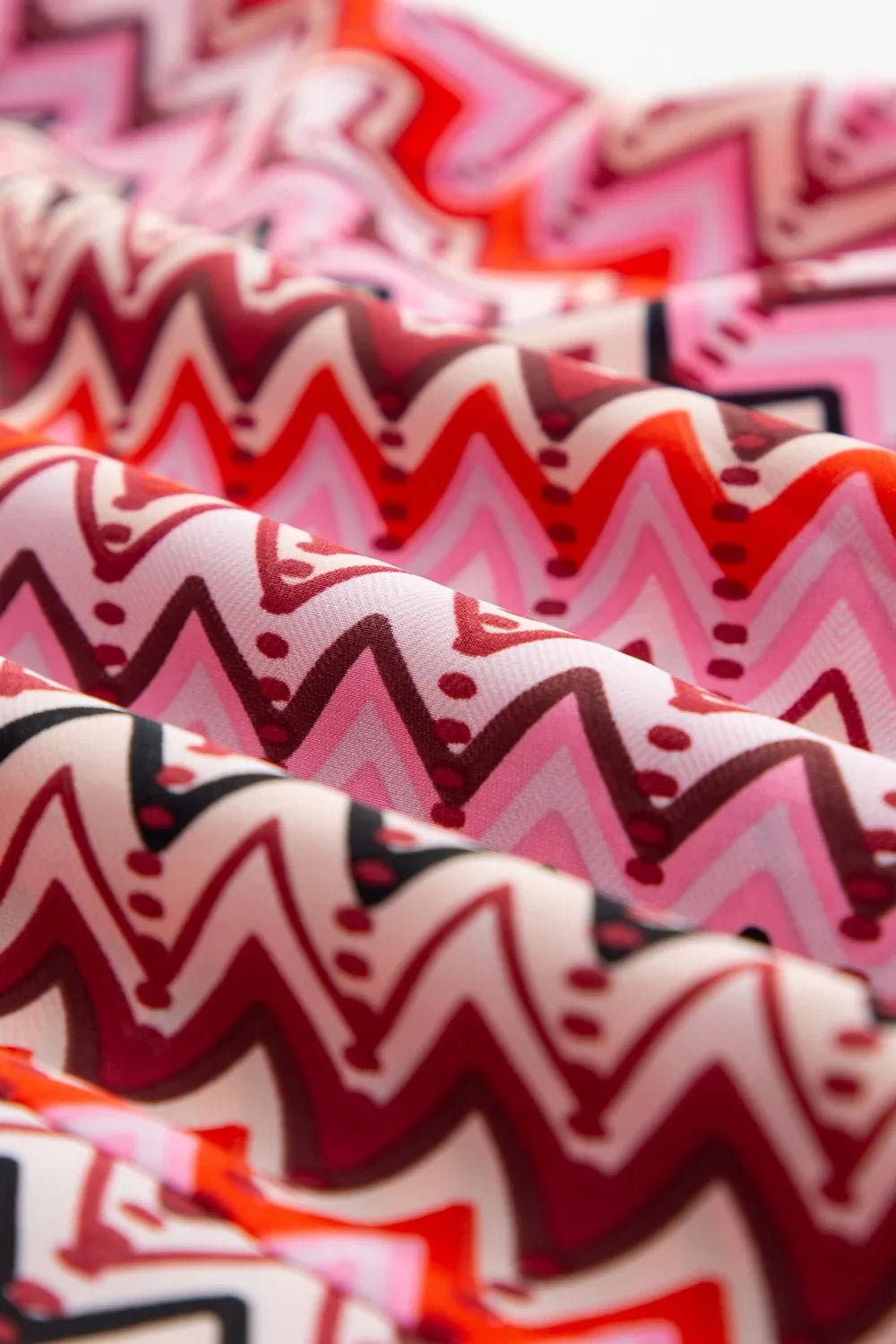 Printed Halter Neck Dress with Slit Detail - minbolu -