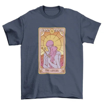 The Lovers Tarot Card Tee - minbolu -