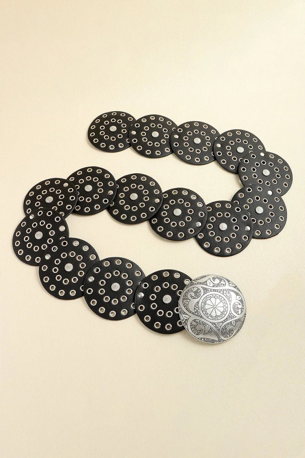 Vintage PU Leather Wide Belt - Trendy Accessory - minbolu