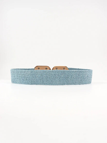 Wide Braid Belt - Stylish Polyester Belt - minbolu