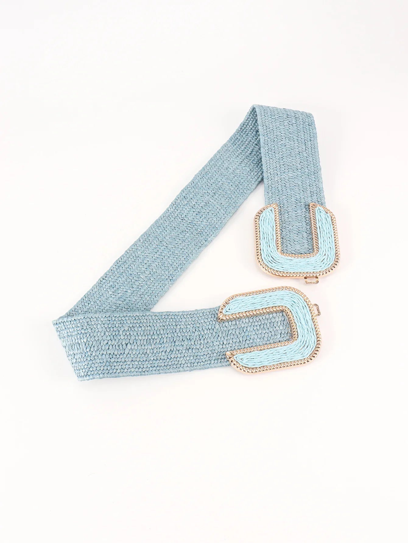 Wide Braid Belt - Stylish Polyester Belt - minbolu