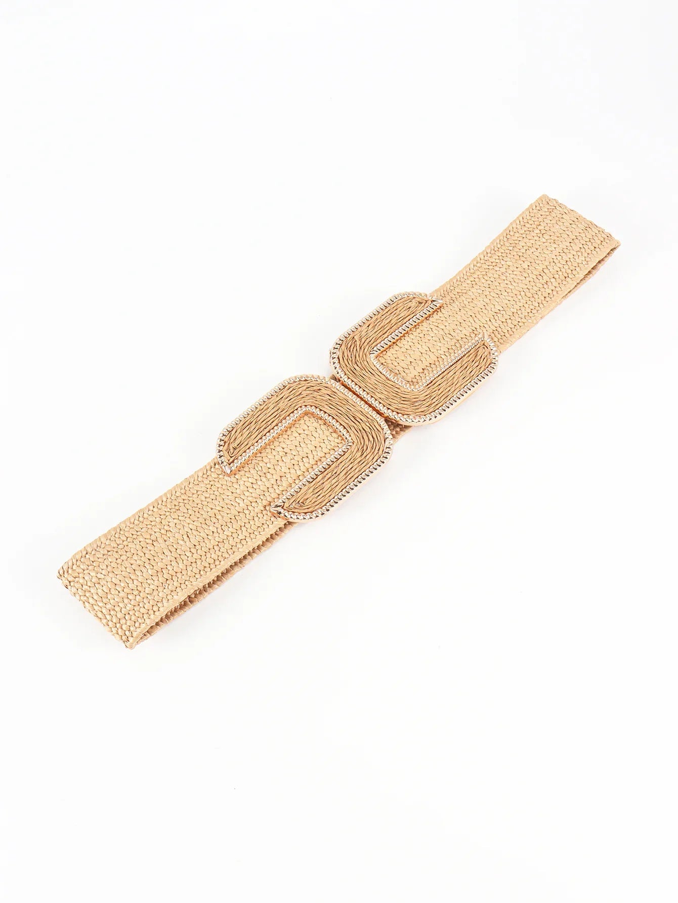 Wide Braid Belt - Stylish Polyester Belt - minbolu