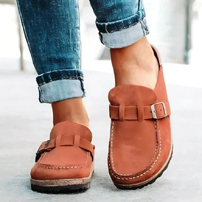 Women's Slip-On Shoes | Low Heel Loafers - minbolu -