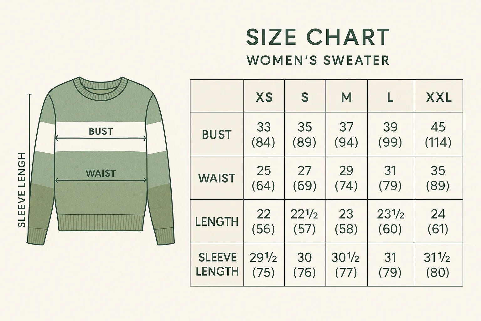 Women's Sweater - Green Stripe Colorblock Drop Shoulder - minbolu -